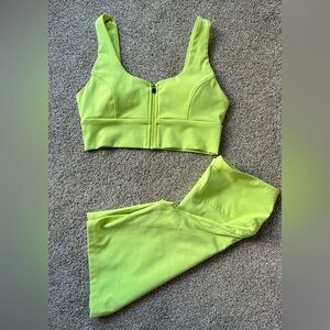Forever 21 Lime Green Activewear Set